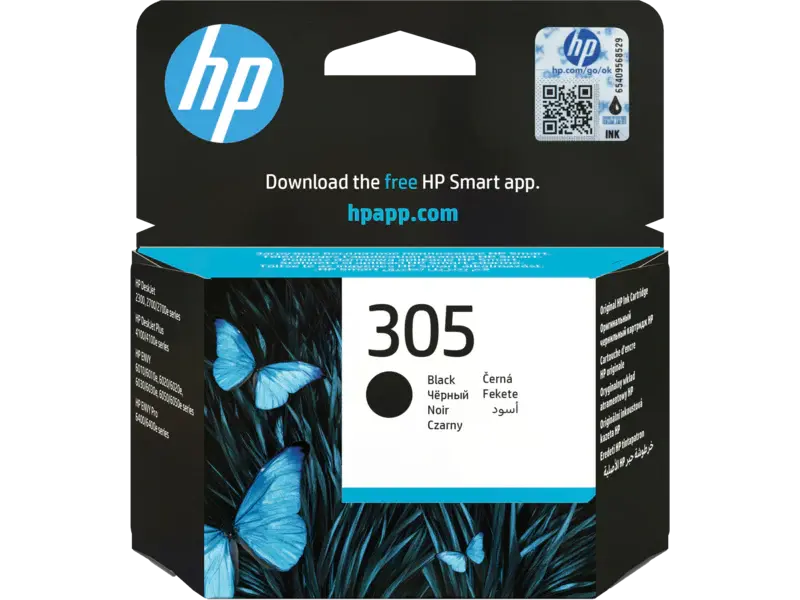 HP 305 BK Ink Cartridge Inkvantage (Pvt) Ltd