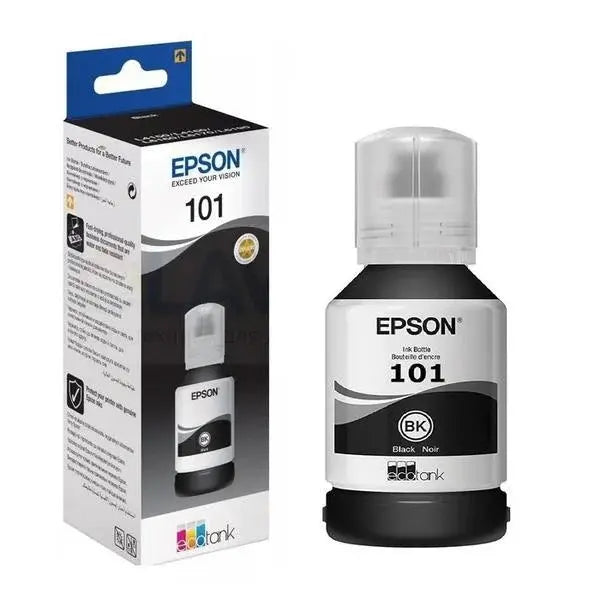 Original Epson 101 EcoTank Black Ink Bottle Inkvantage (Pvt) Ltd