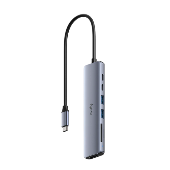 Cudy 7-In-1 HDMI SD/TF 4K USB-C Hub