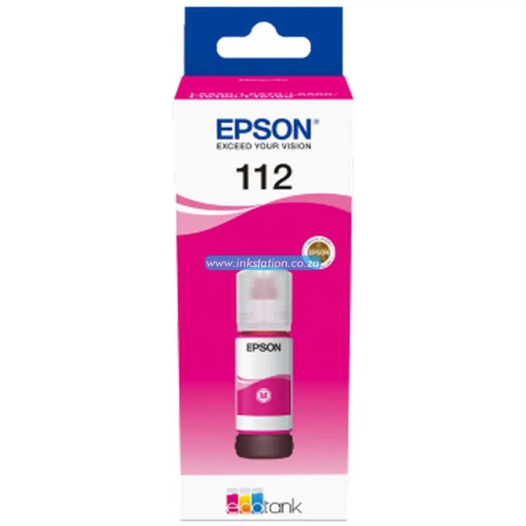Epson 112 Ecotank Magenta Ink Bottle Inkvantage (Pvt) Ltd