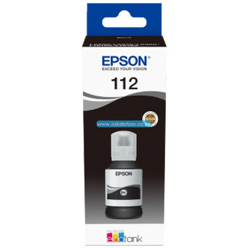 Epson 112 Ecotank Pigment Black Ink Bottle Inkvantage (Pvt) Ltd