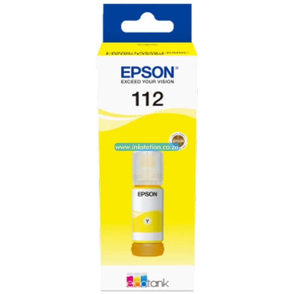 Epson 112 Ecotank Yellow Ink Bottle Inkvantage (Pvt) Ltd