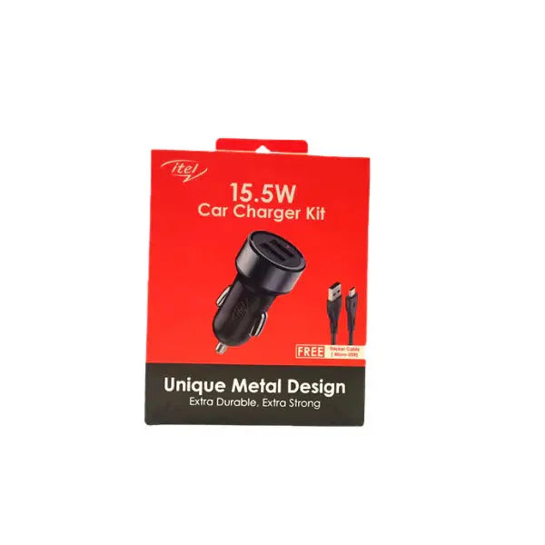 Itel 15.5w Car Charger Kit- ICC101 Inkvantage (Pvt) Ltd
