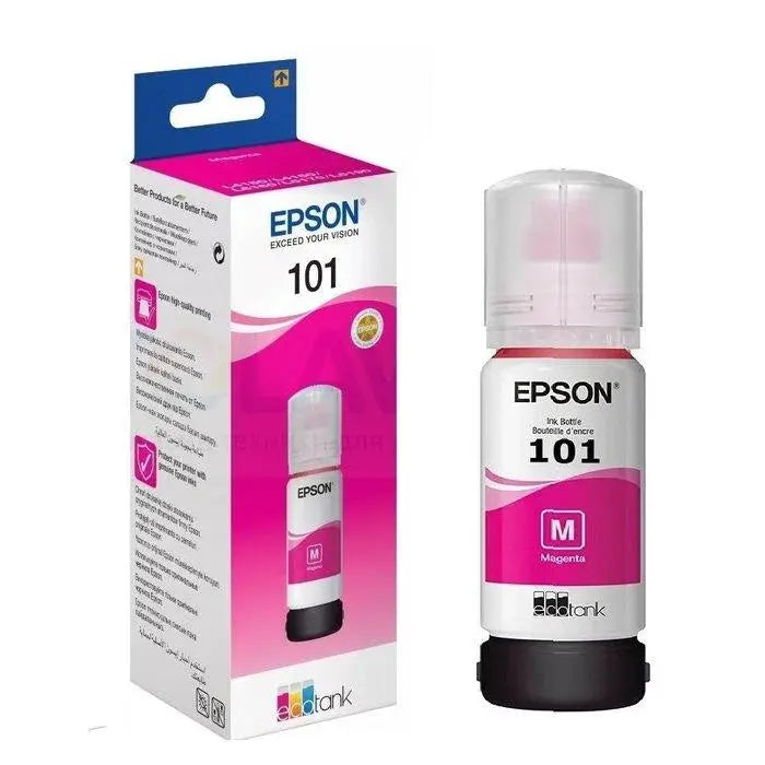 Original Epson 101 EcoTank Magenta Ink Bottle Inkvantage (Pvt) Ltd