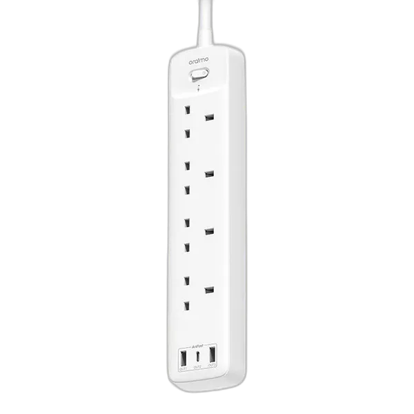 oraimo PowerHub C 2M 4-AC 3-USB Power Strip