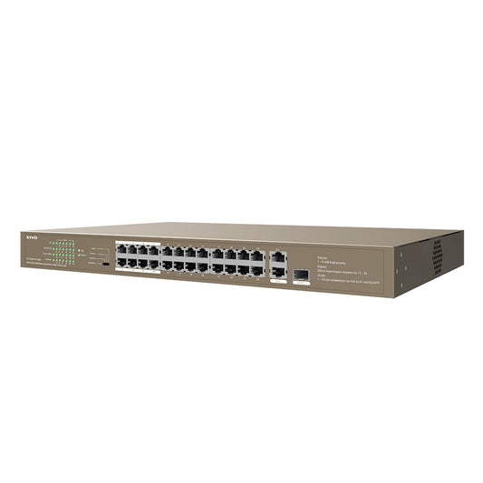 Tenda 16 Port Gigabit Ethernet Desktop SwitcH pOe 250W
