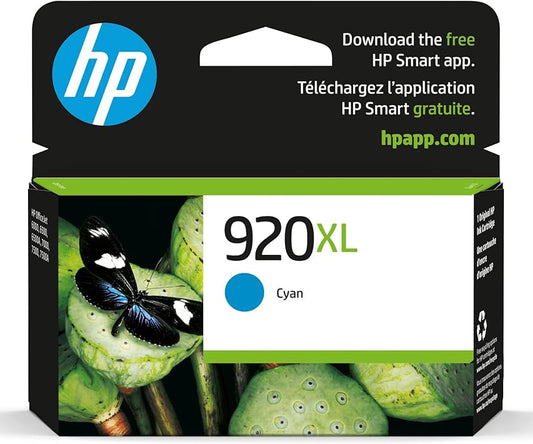 HP 920XL C High Yield Ink Cartridge