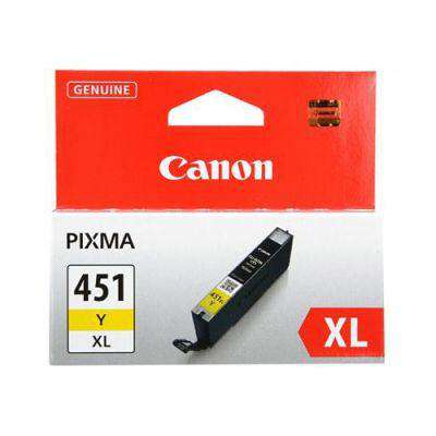 Canon 451XL Yellow High Yield Ink Cartridge