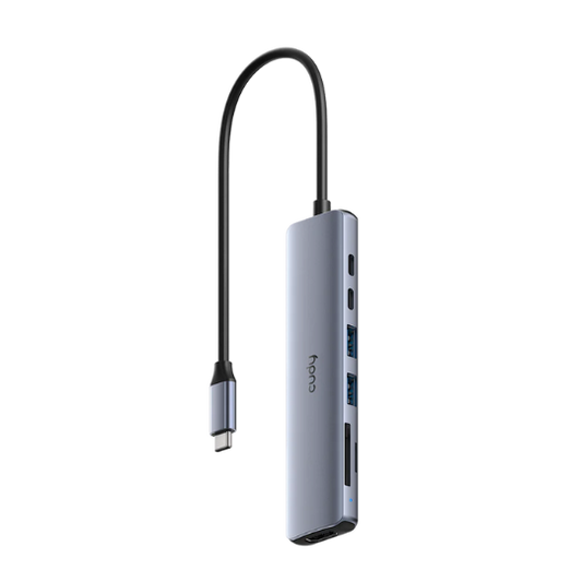 Cudy 7-In-1 HDMI SD/TF 4K USB-C Hub