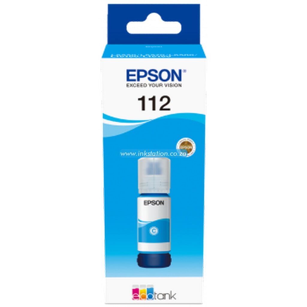 Epson 112 Ecotank Cyan Ink Bottle
