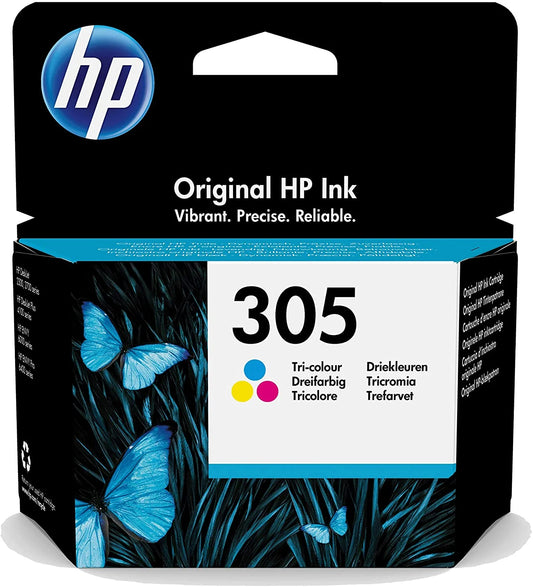 HP 305 Tri Colour Ink Cartridge