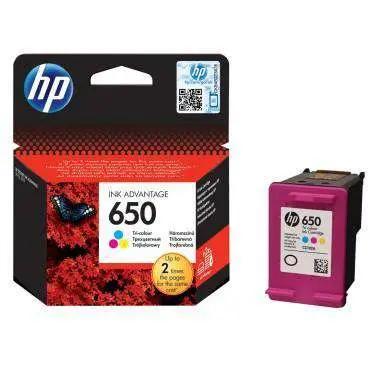 hp CZ102AE no.650 Tri Colour Ink Cartridge HP