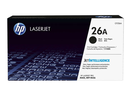 HP 26A - CF226A BK Toner Cartridge