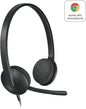 Logitech H340 USB Computer Headsets Logitech